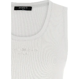 White Cotton Tank Tops