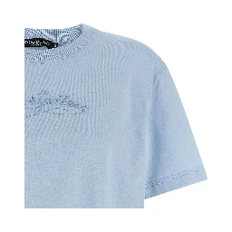 Blue Cotton T-Shirt