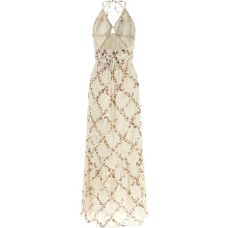 White Cotton Long Dress