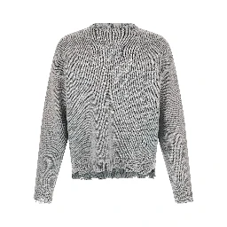 Gray Cotton Cardigan