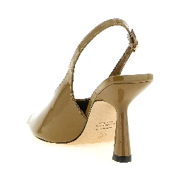 Bicolor Polyethylene High Heel Pumps