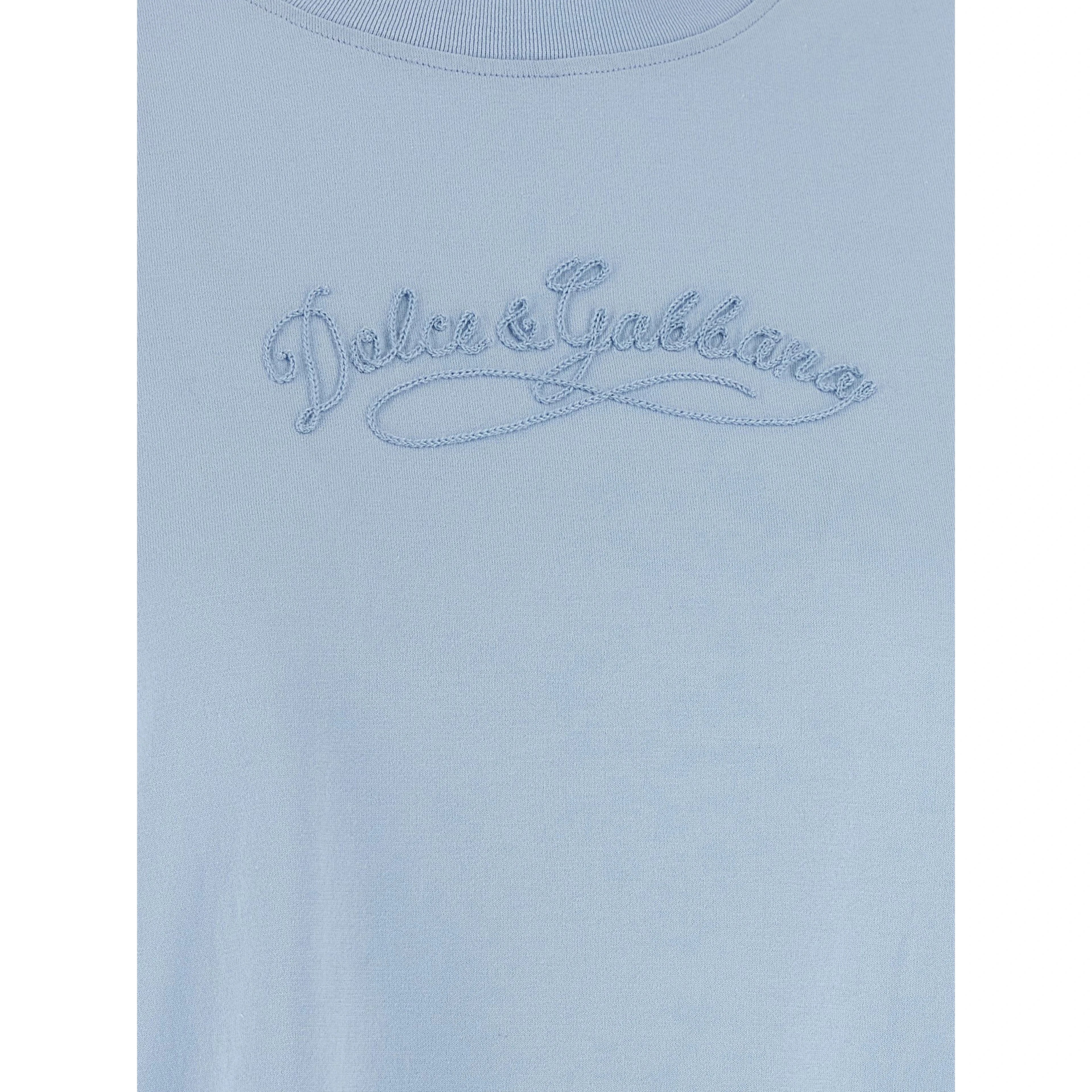 Blue Cotton T-Shirt