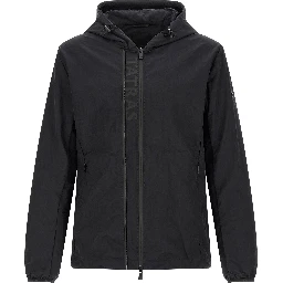 Black Nylon Shell Jacket