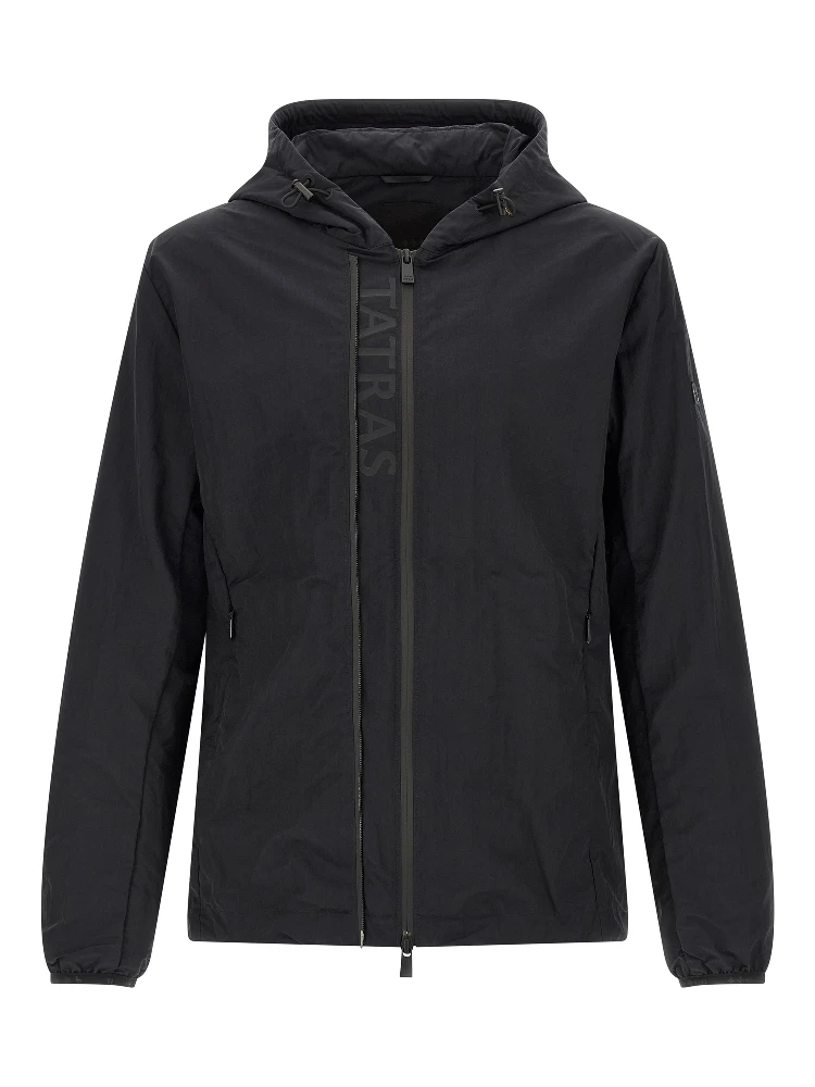 Black Nylon Shell Jacket