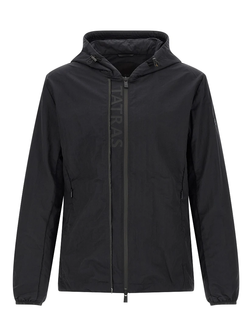 Black Nylon Shell Jacket