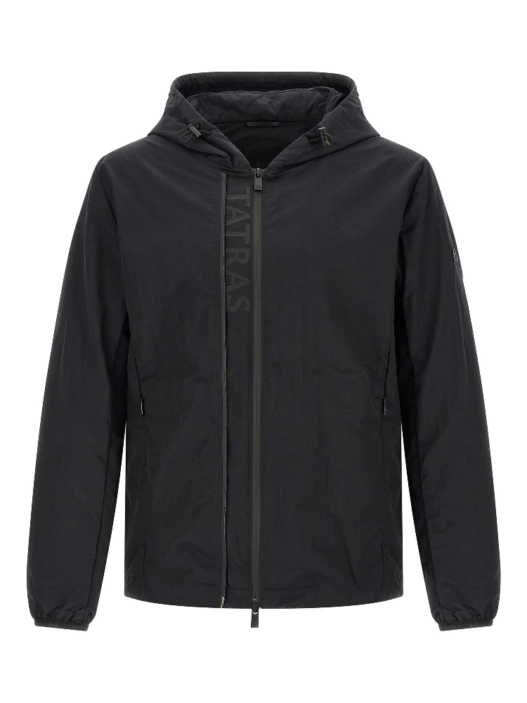 Blue Nylon Shell Jacket
