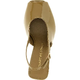 Bicolor Polyethylene High Heel Pumps