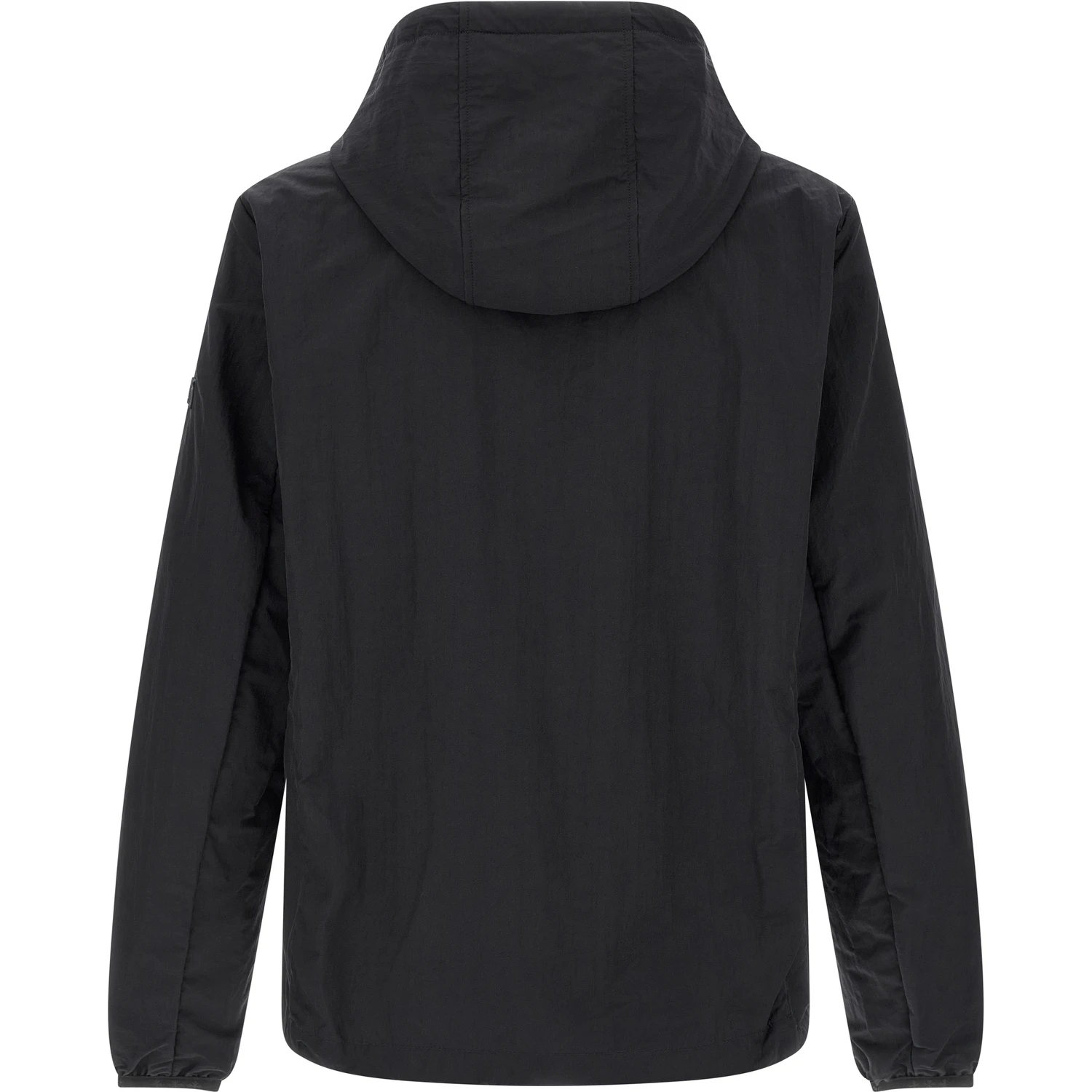 Black Nylon Shell Jacket
