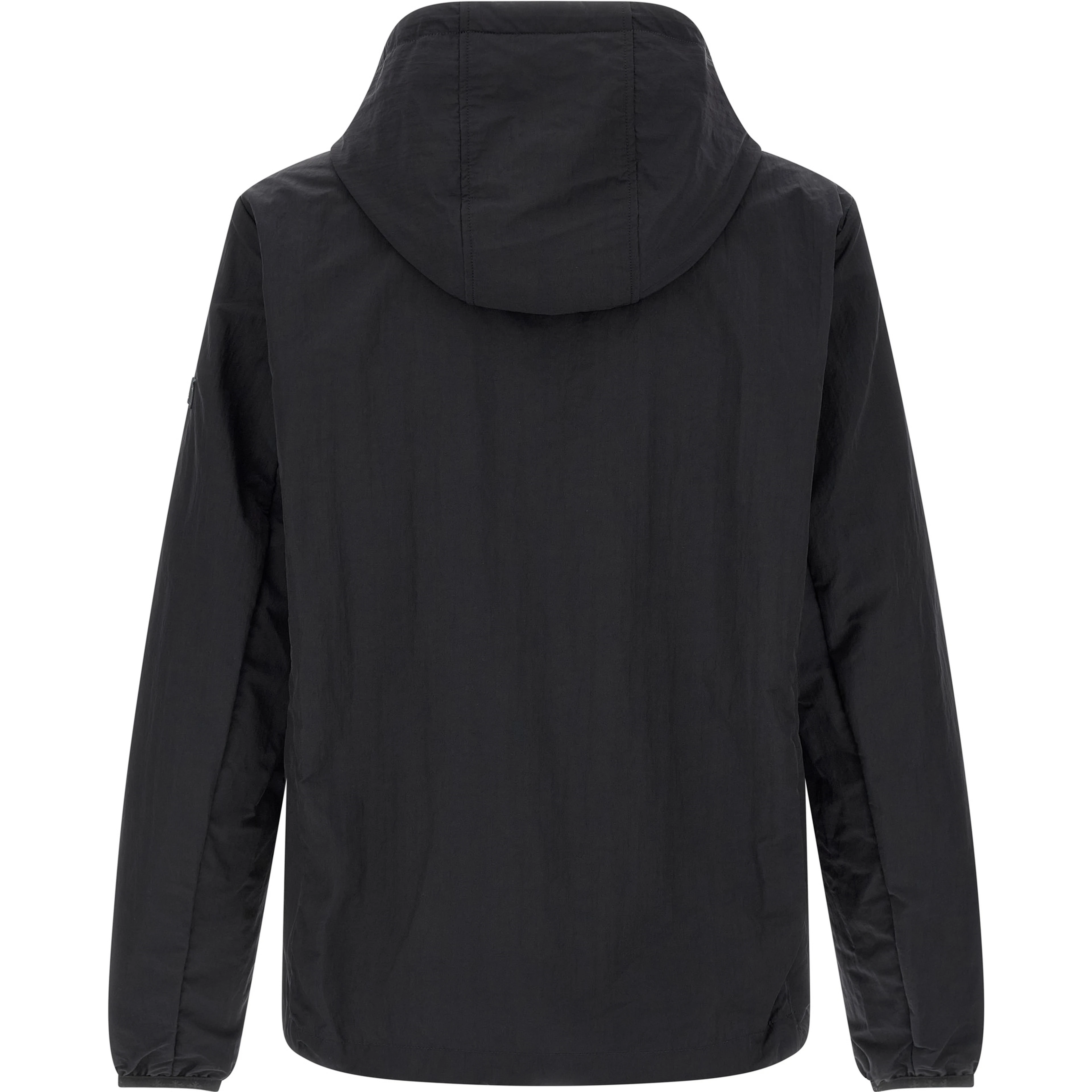 Black Nylon Shell Jacket