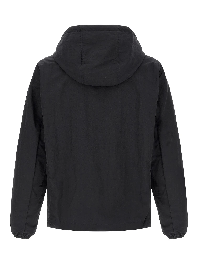Blue Nylon Shell Jacket