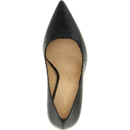 Black Calfskin High Heel Pumps