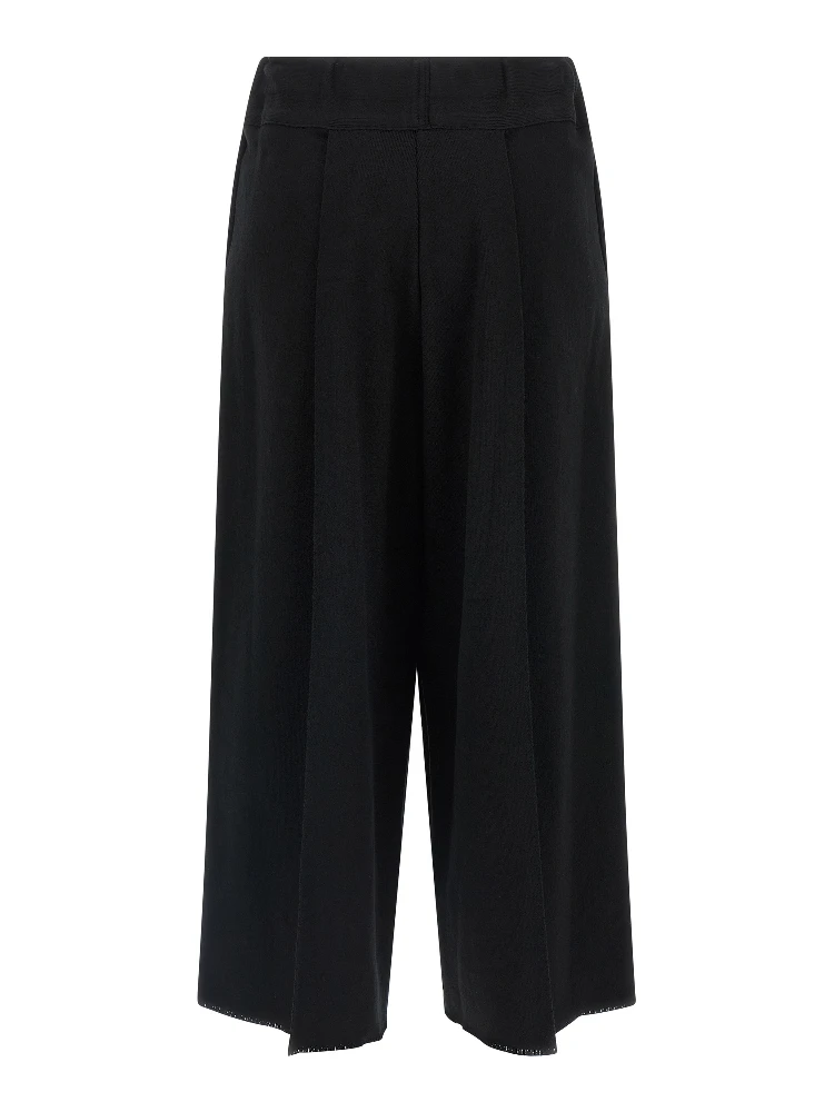 Black Cotton Casual Pants alternative