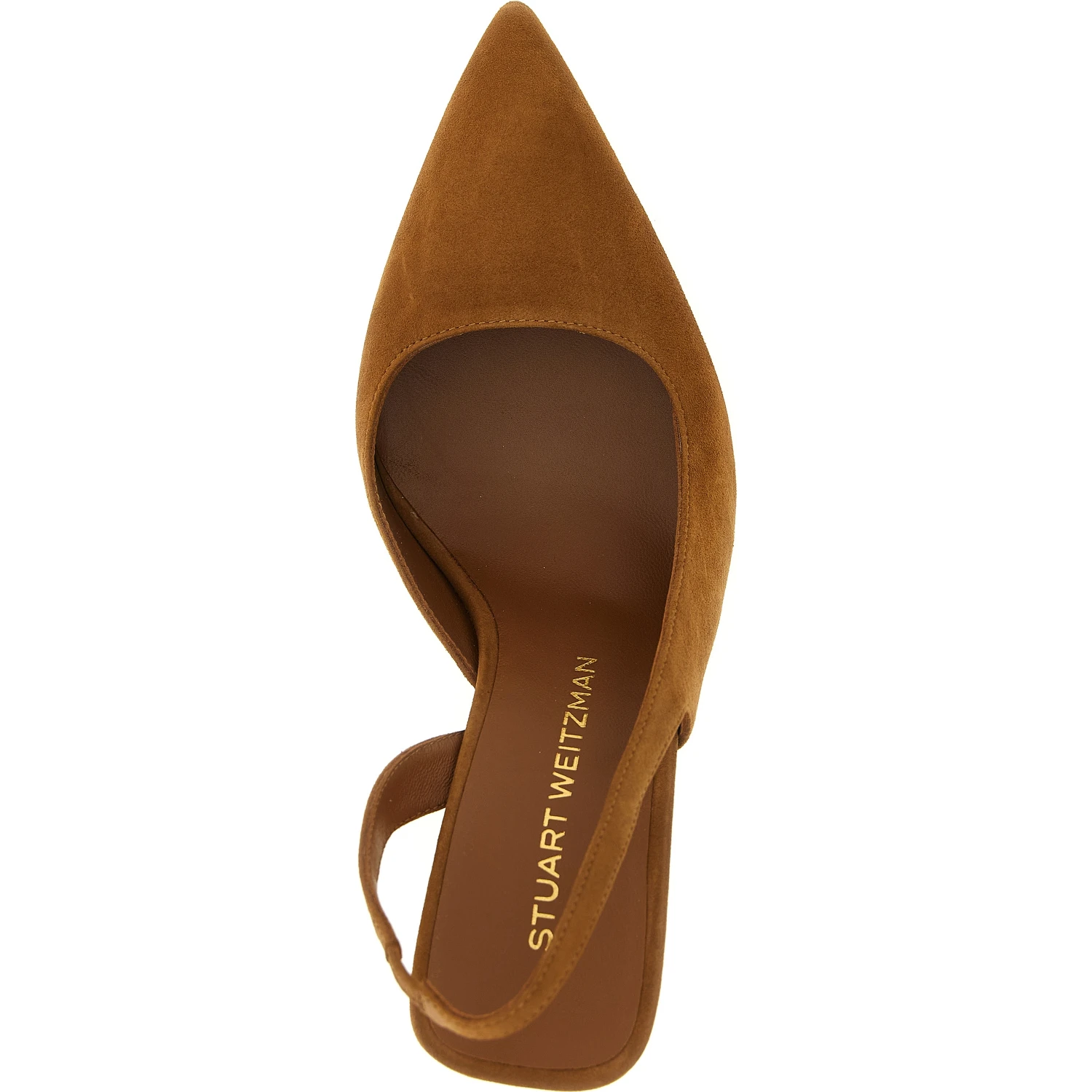 Brown Goatskin High Heel Pumps