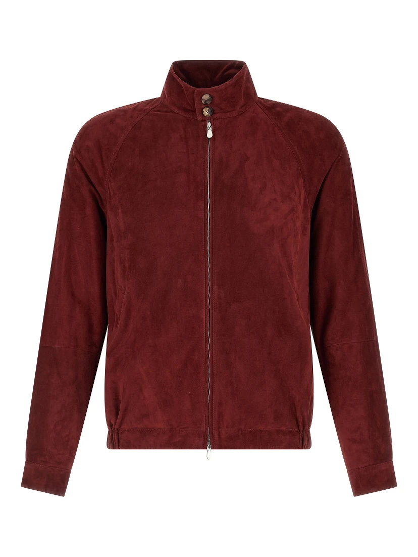 Multicolor Lamb Leather Leather Jacket