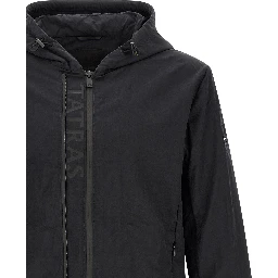 Black Nylon Shell Jacket