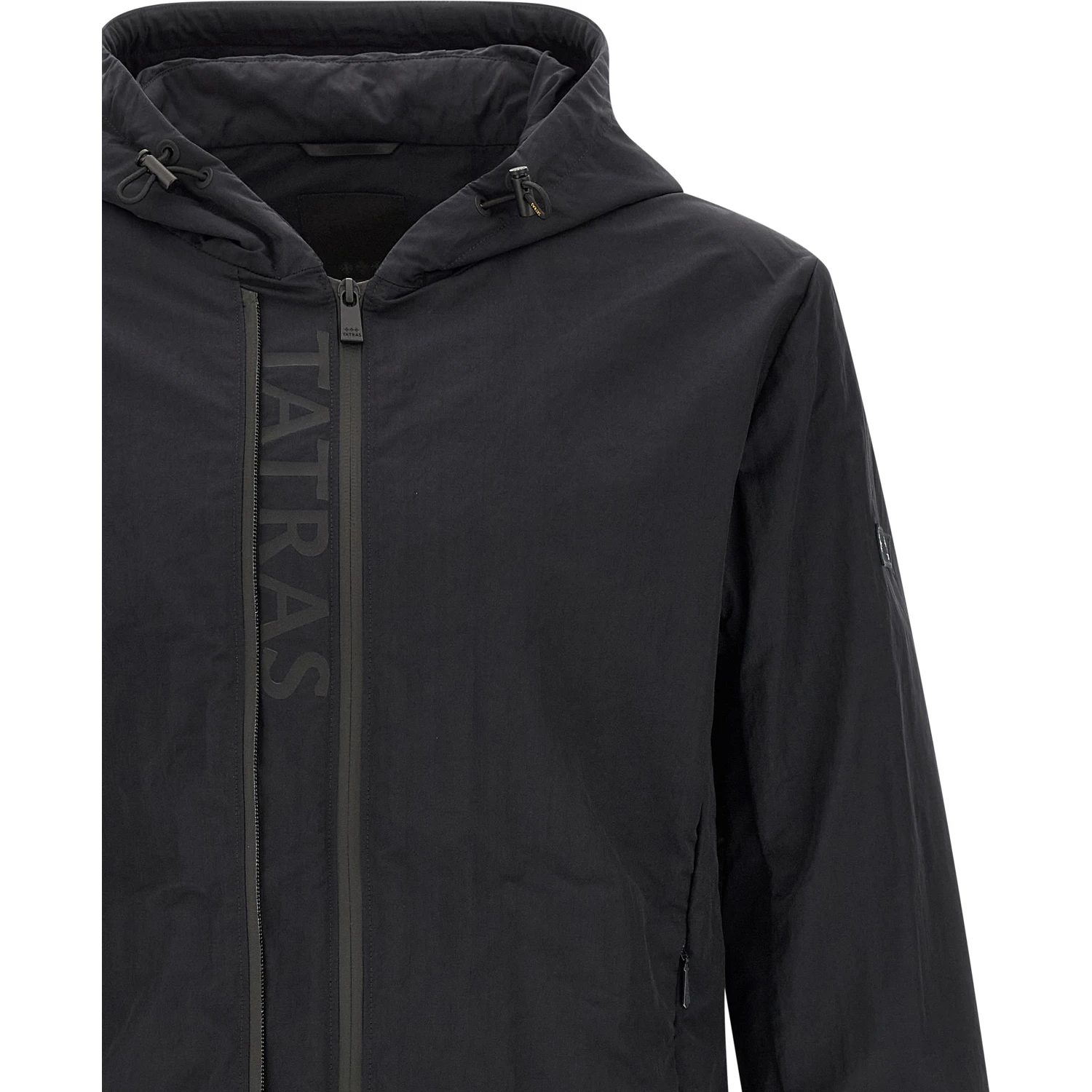 Black Nylon Shell Jacket