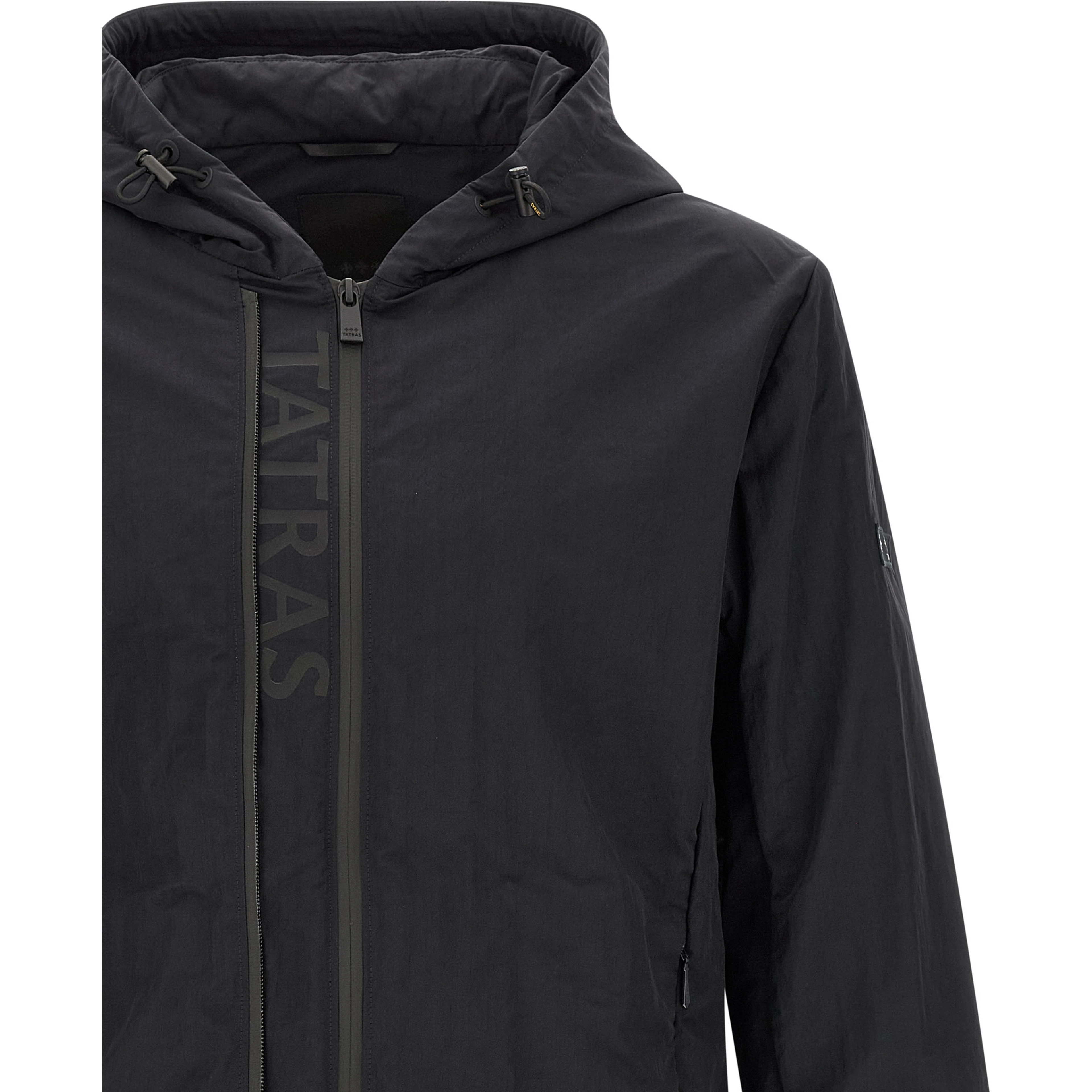 Black Nylon Shell Jacket