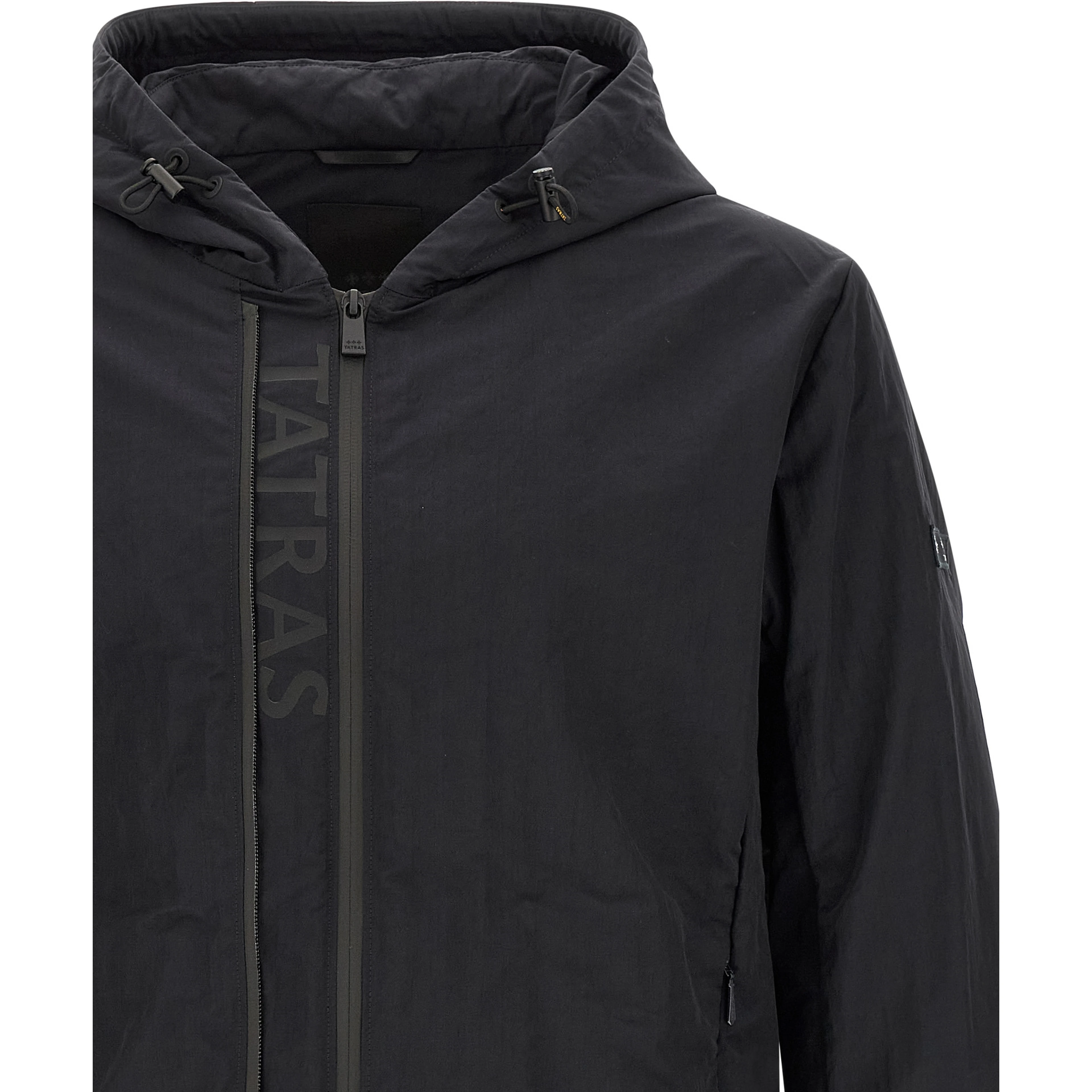 Blue Nylon Shell Jacket