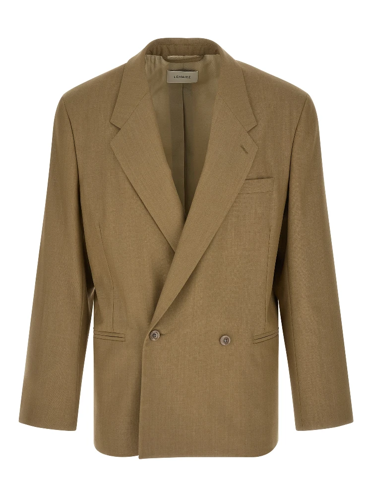 Bicolor Polyester Blazer