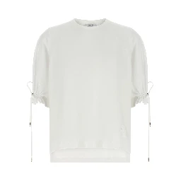 White Polyamide T-Shirt