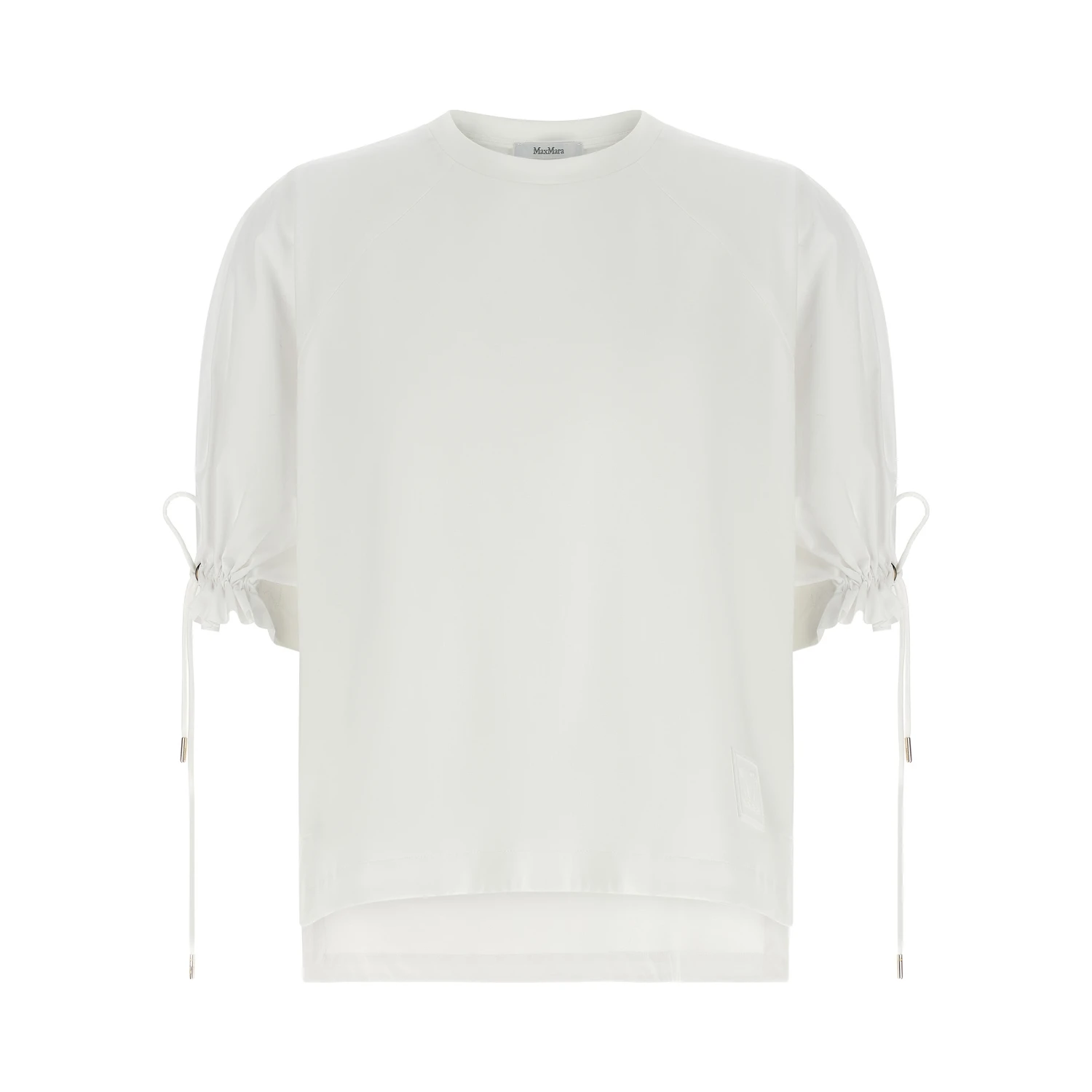 White Polyamide T-Shirt