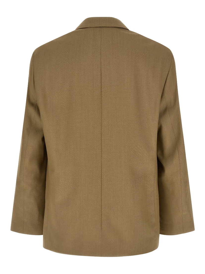 Bicolor Polyester Blazer