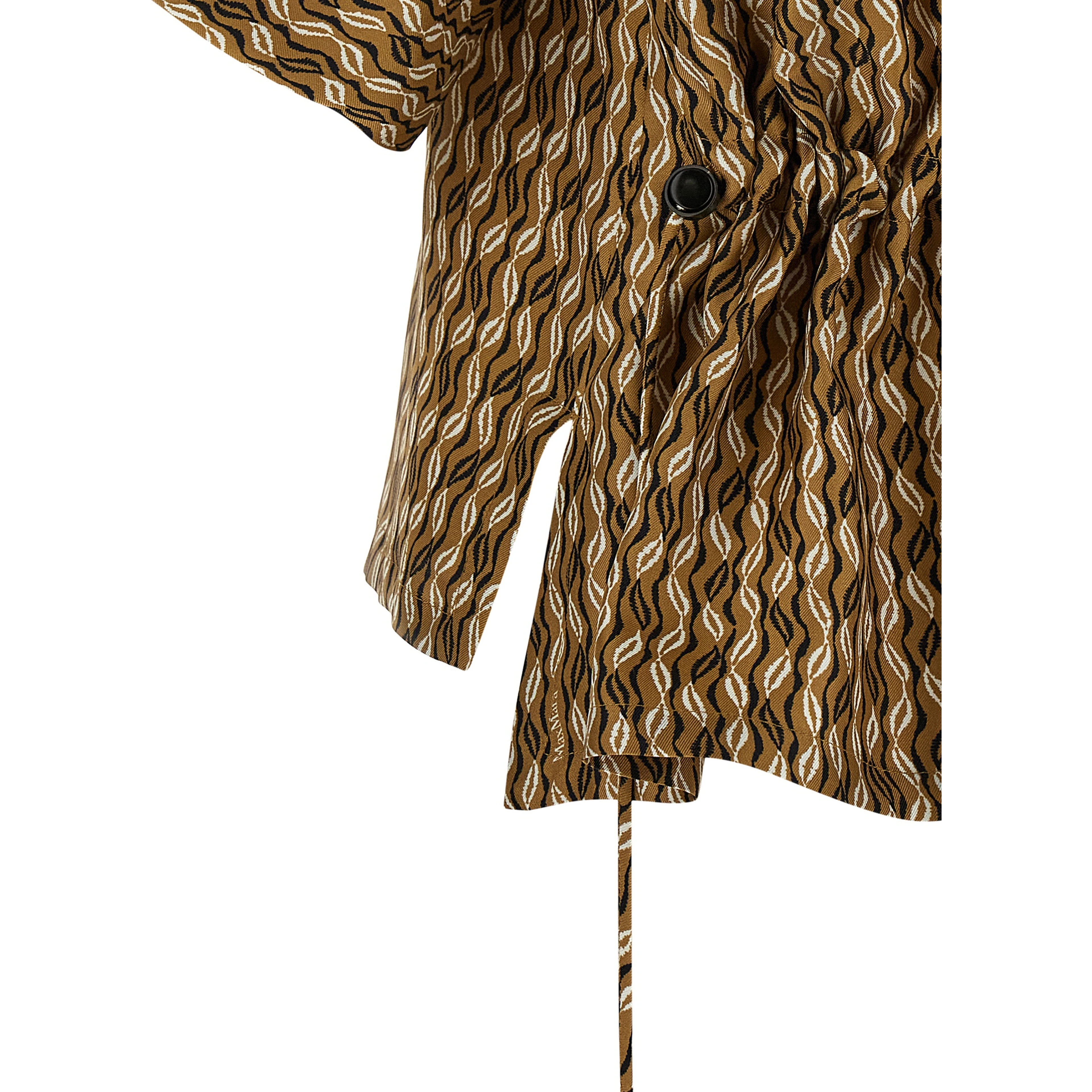 Brown Silk Blouse
