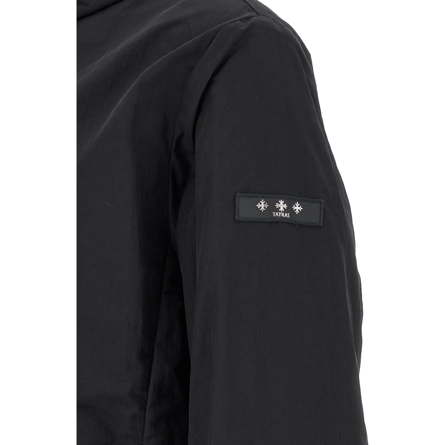 Black Nylon Shell Jacket