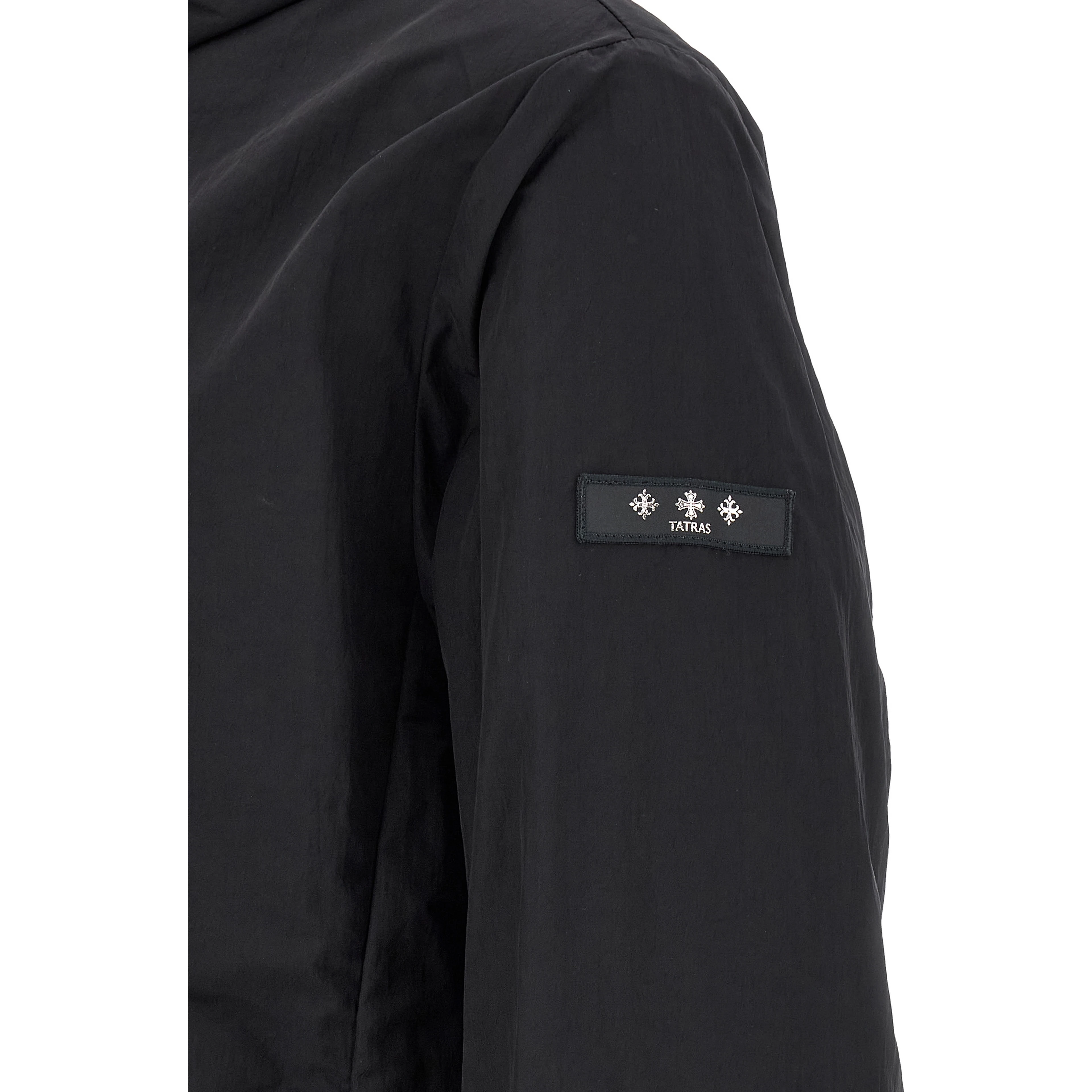 Black Nylon Shell Jacket