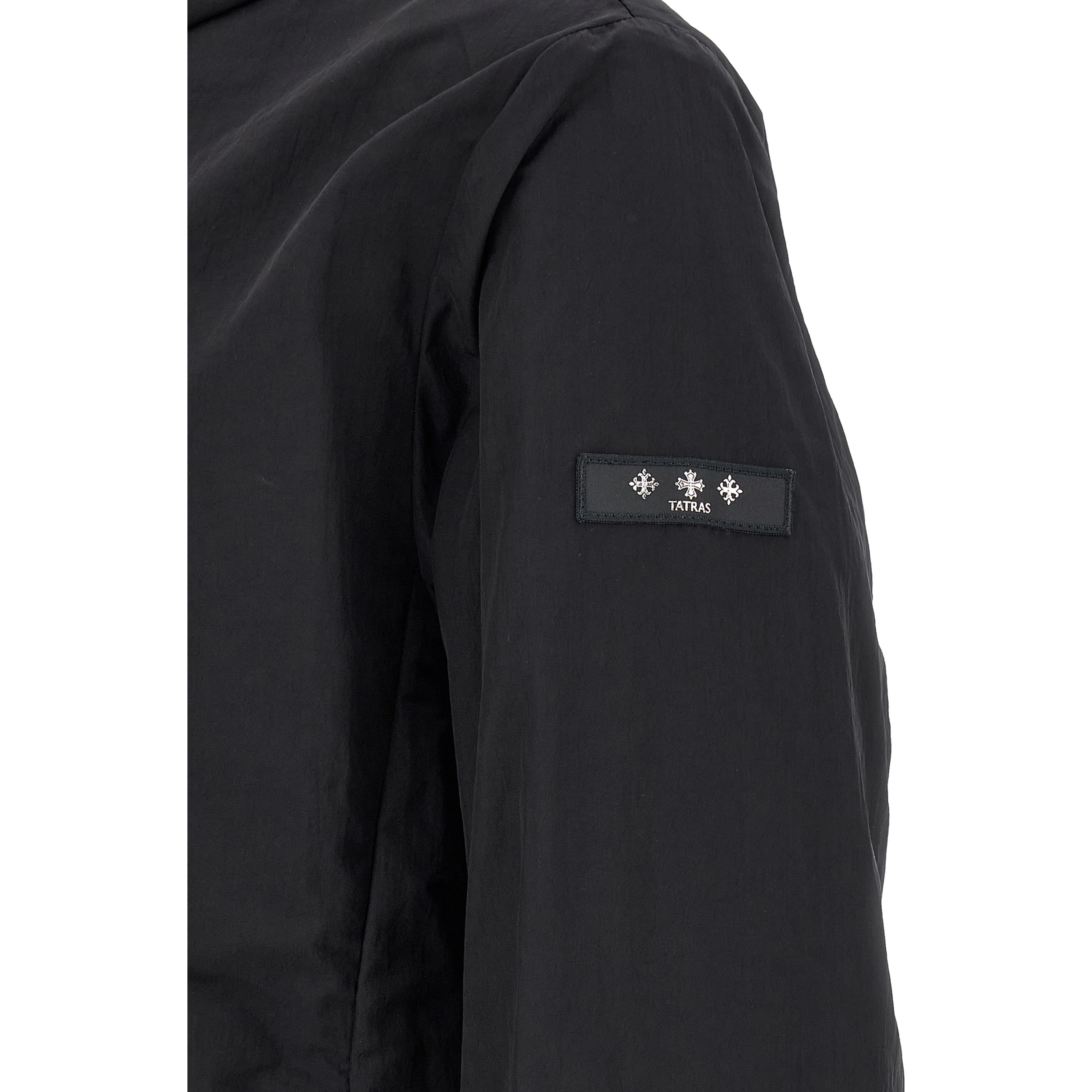 Blue Nylon Shell Jacket