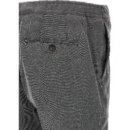 Gray Lyocell Casual Pants
