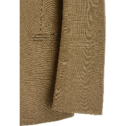 Bicolor Polyester Blazer