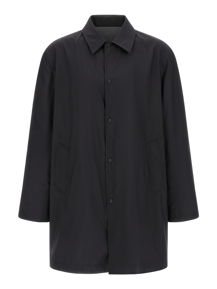 Multicolor Polyester Coat