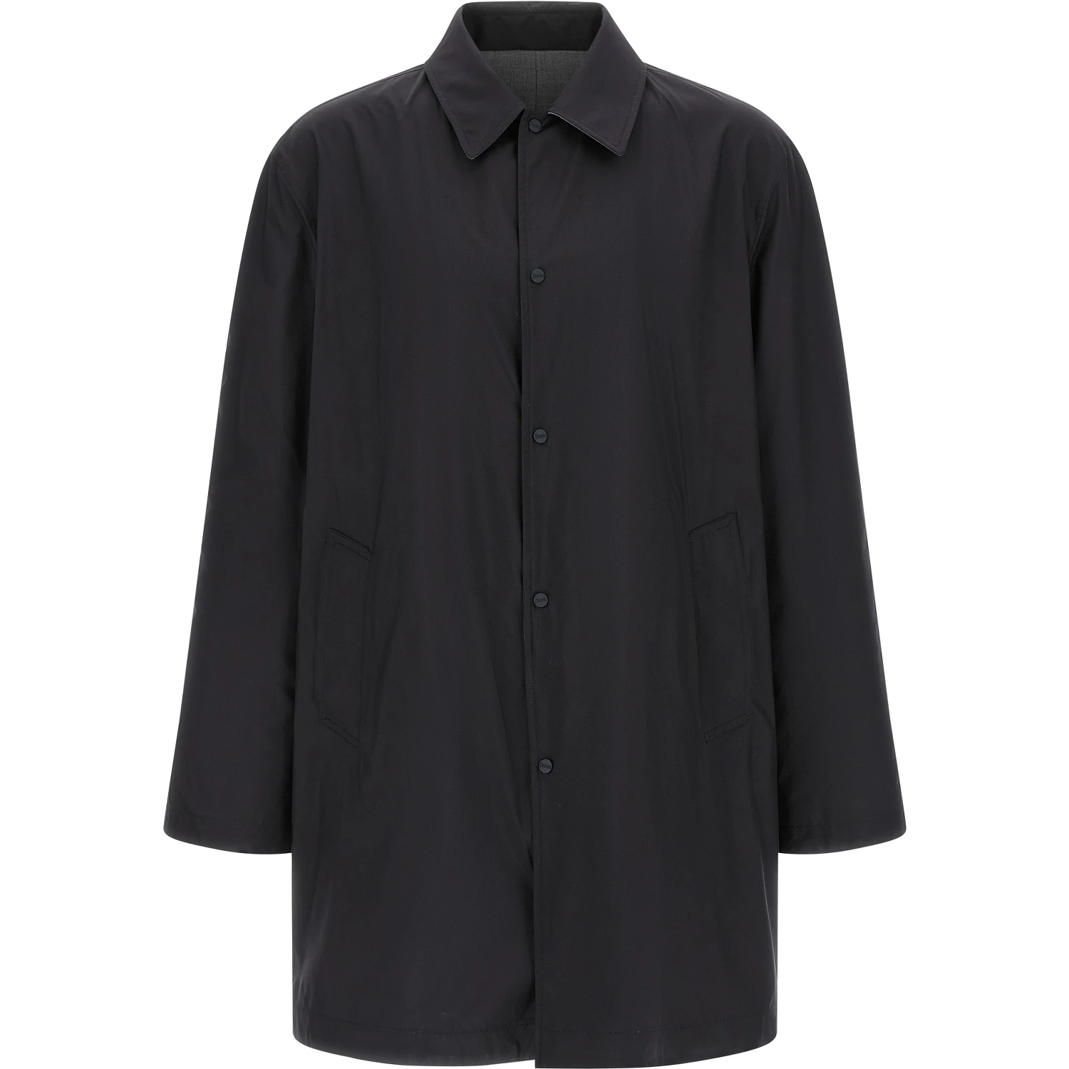 Multicolor Polyester Coat