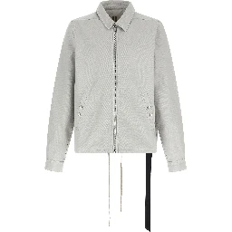 Beige Cotton Shell Jacket
