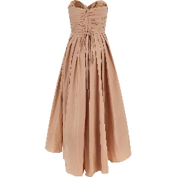 Multicolor Polyester Long Dress
