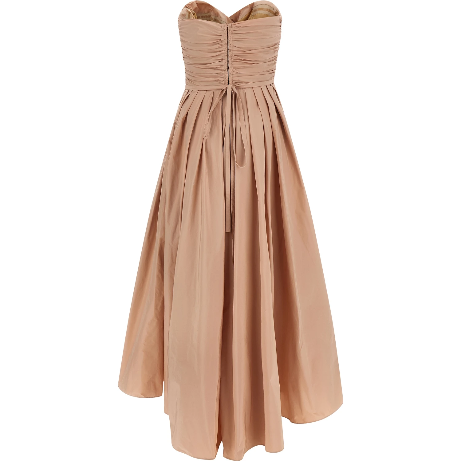 Multicolor Polyester Long Dress