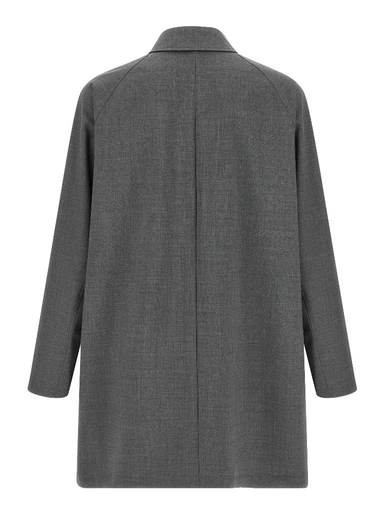 Multicolor Polyester Coat alternative