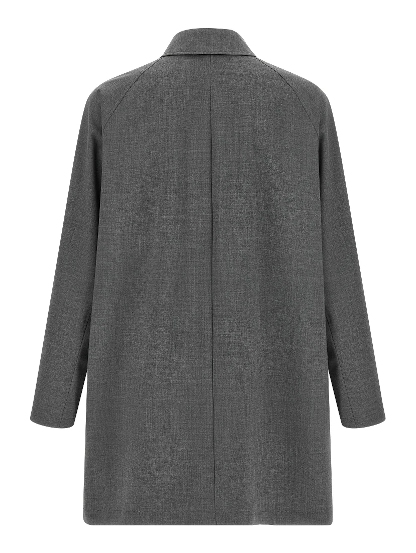 Multicolor Polyester Coat
