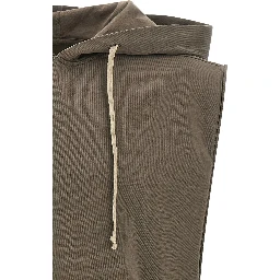 Brown Cotton Sleeveles Sweater