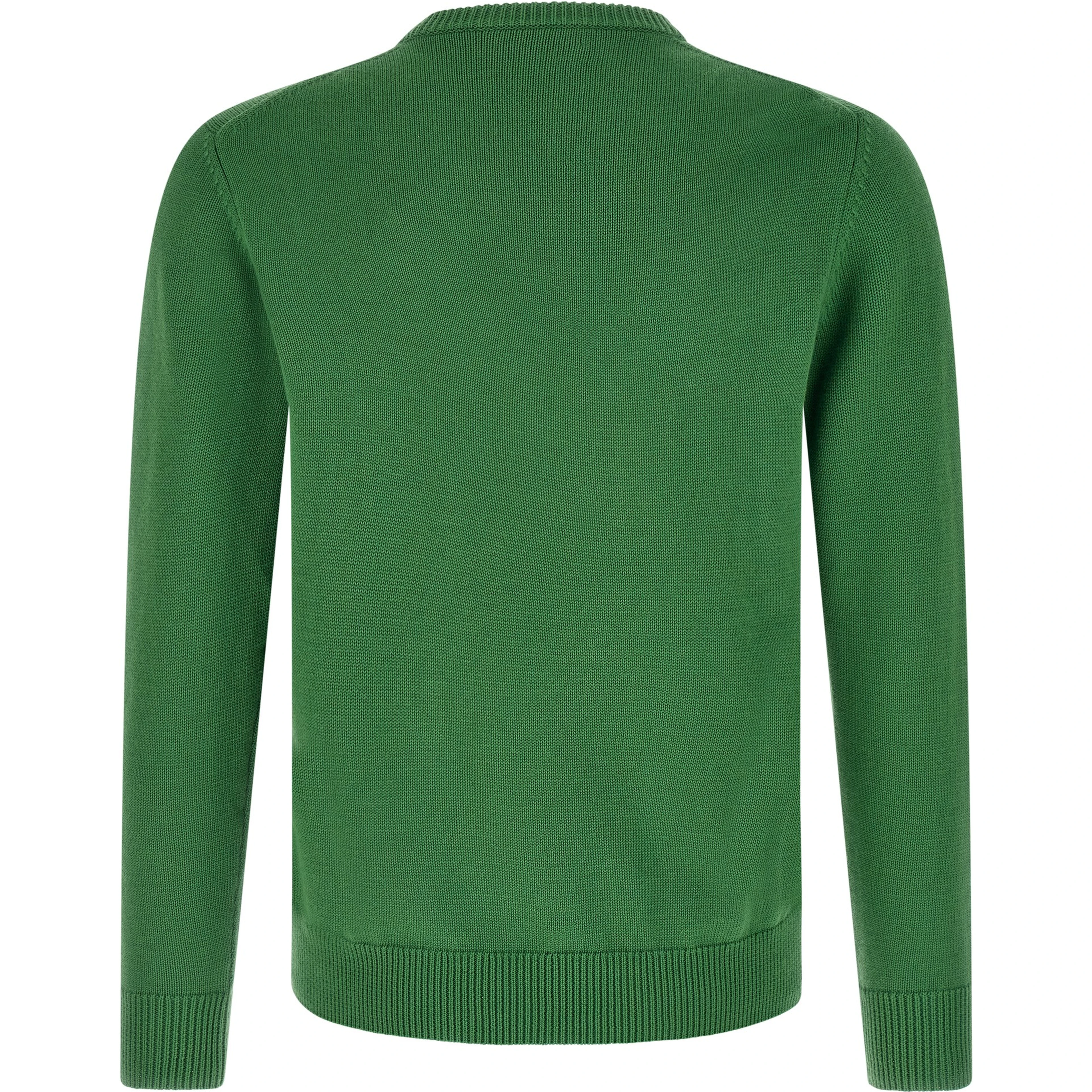 Bicolor Cotton Cardigan