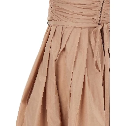 Multicolor Polyester Long Dress