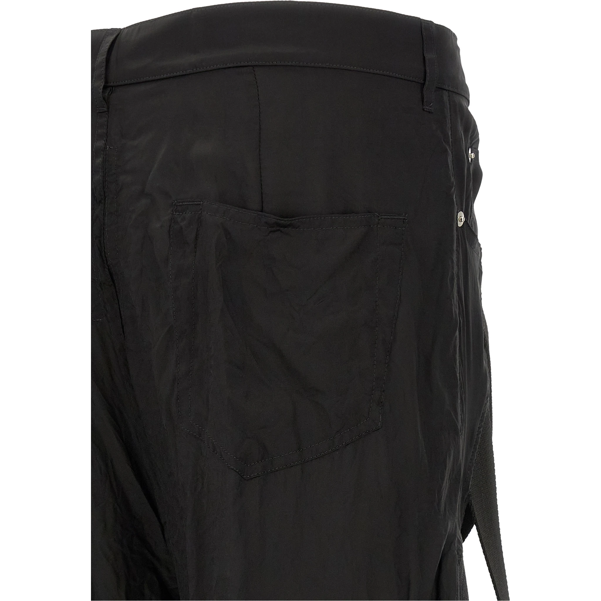 Black Copper Flared Pants