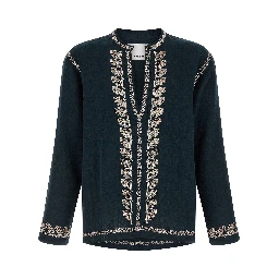 Blue Cotton Blouse
