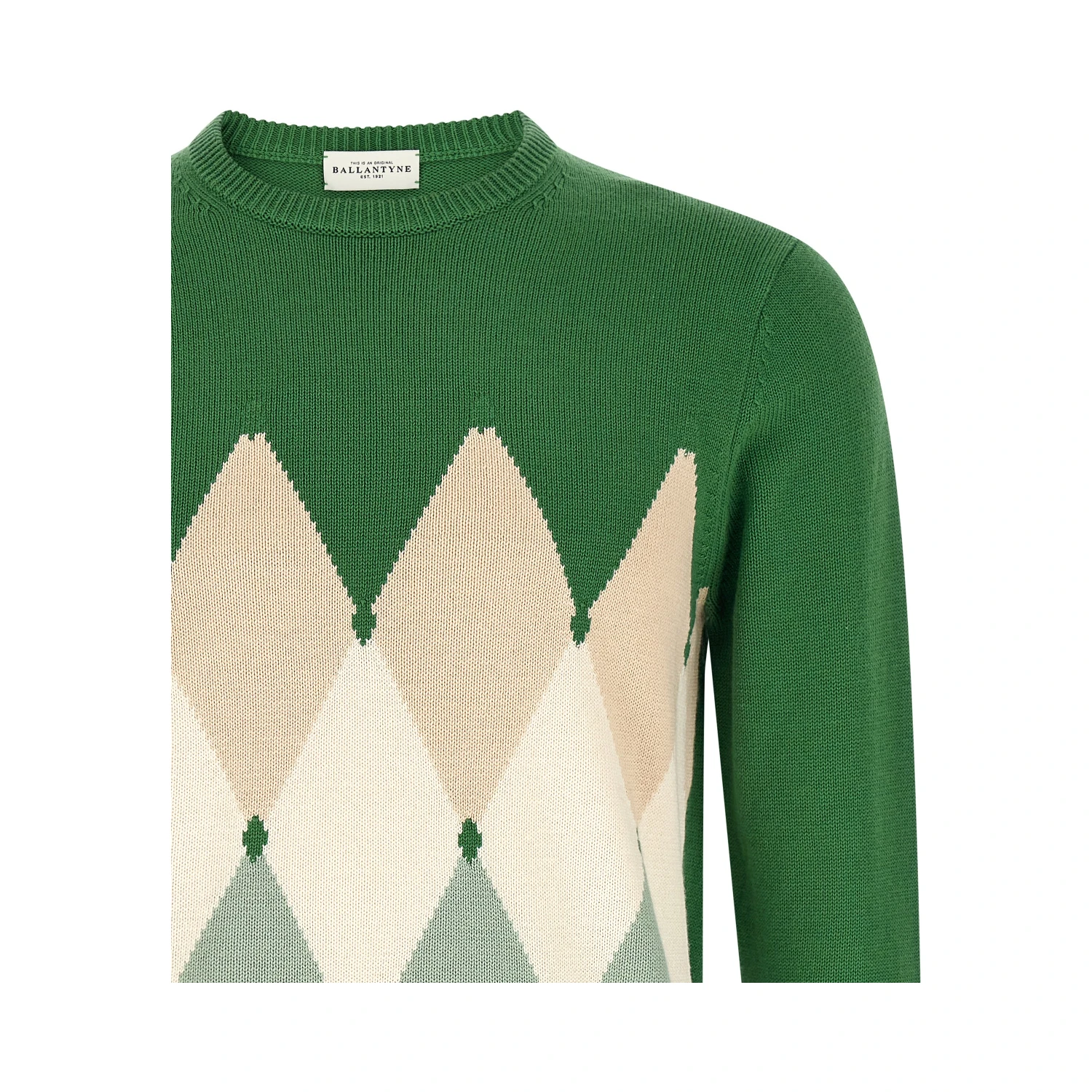 Bicolor Cotton Cardigan