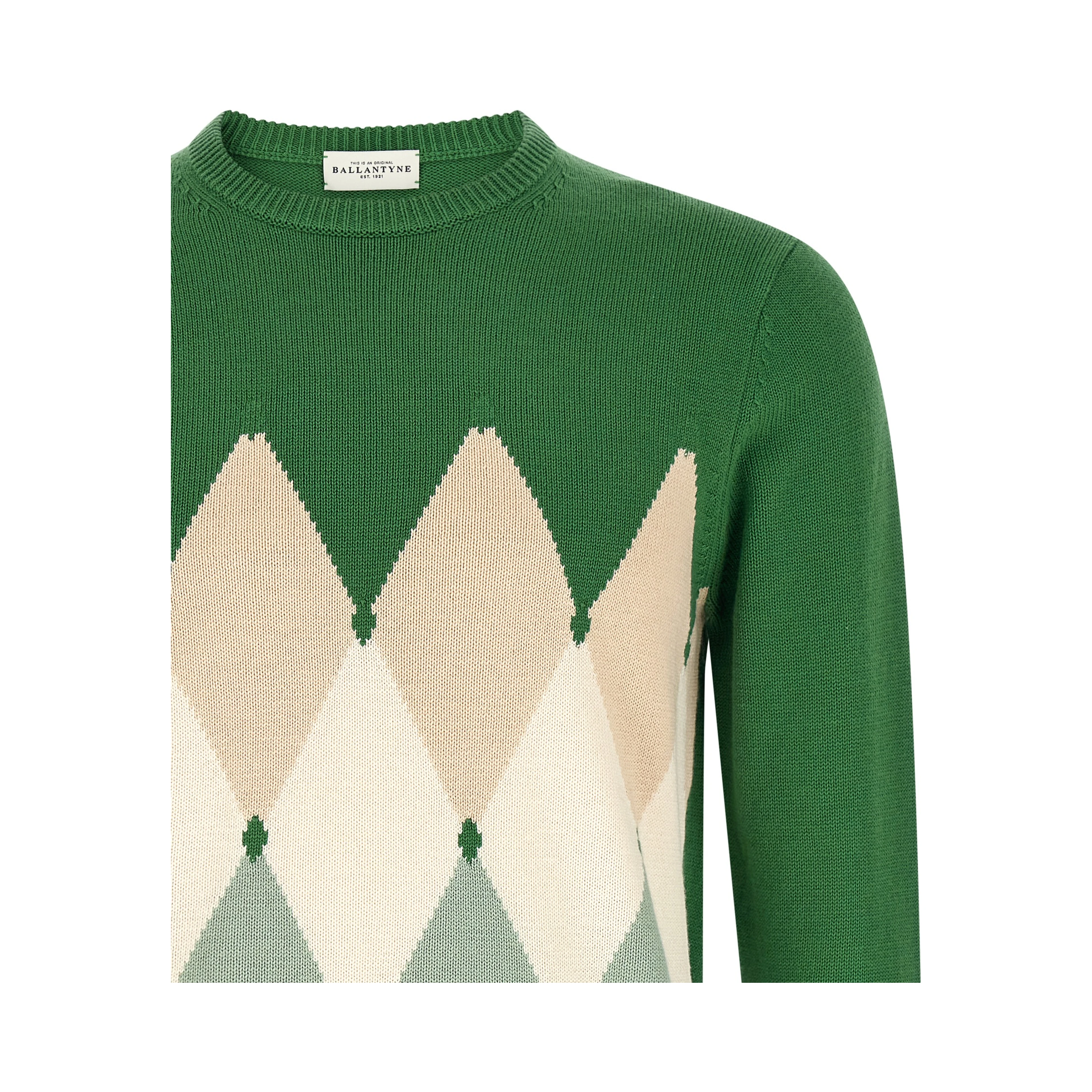 Bicolor Cotton Cardigan