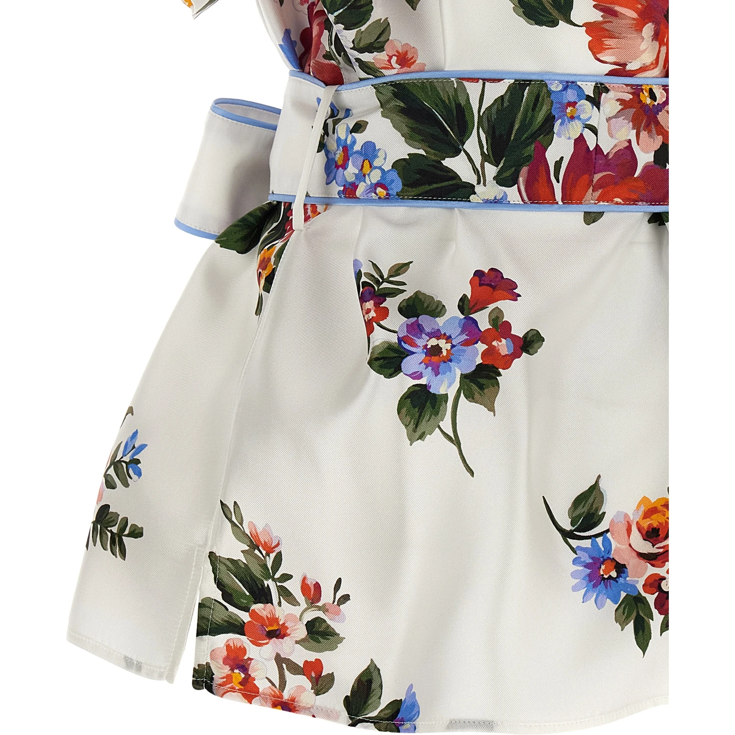 White Silk Blouse