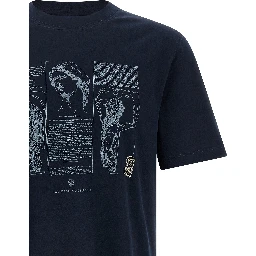Blue Cotton T-Shirt