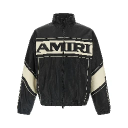 Bicolor Lamb Leather Leather Jacket