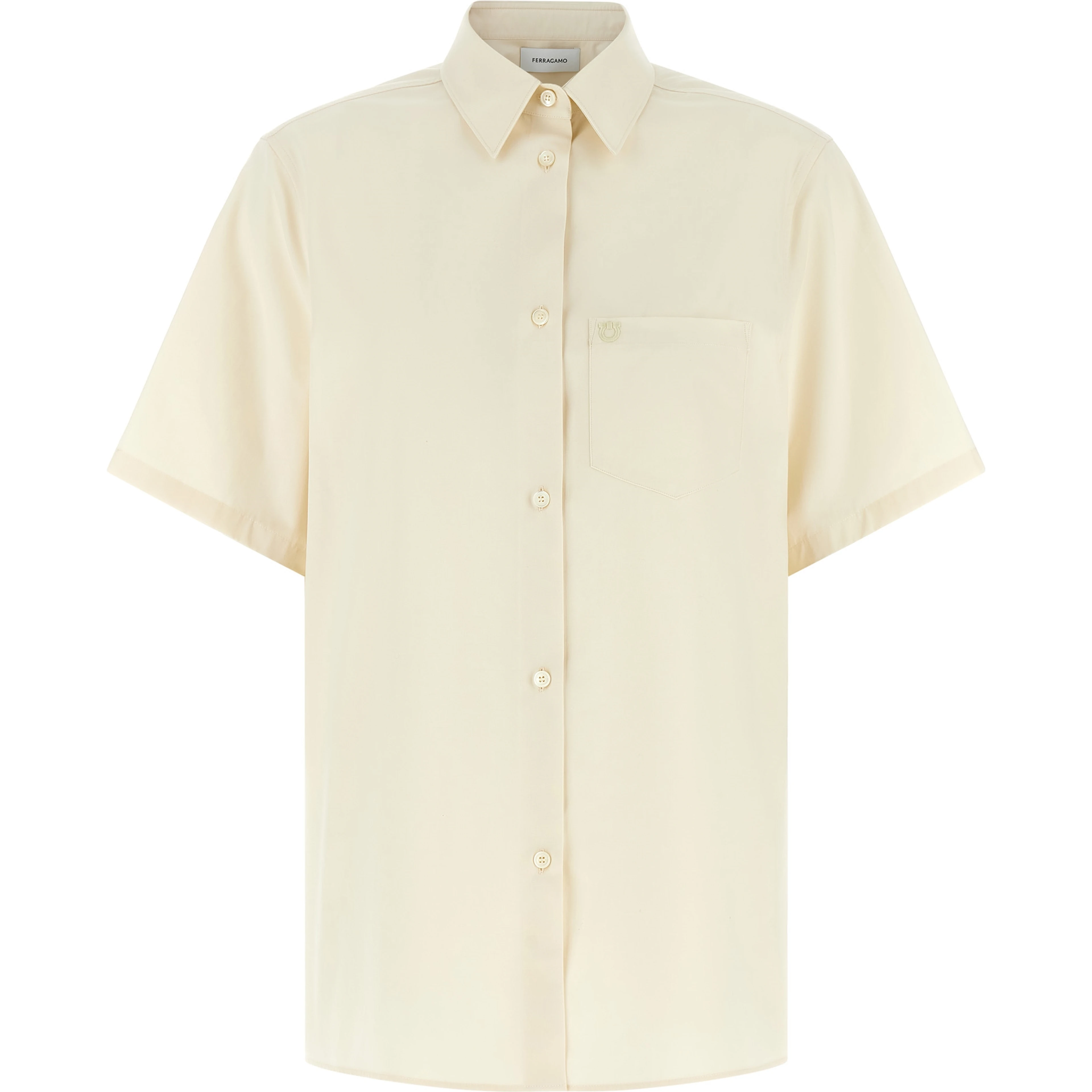 Beige Cotton Blouse